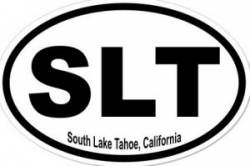 South Lake Tahoe California  - Oval Sticker