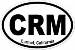 Carmel California  - Oval Sticker