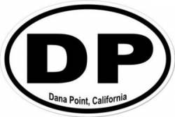 Dana Point California  - Oval Sticker