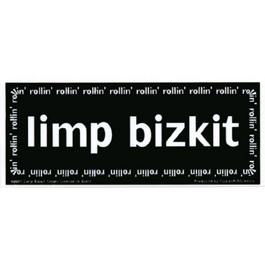 Limp Bizkit Rollin - Vinyl Sticker