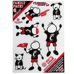 University Of Cincinnati Bearcats - 5x7 Small Family Decal Set