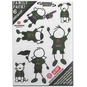 Marshall University Thundering Herd - 5x7 Small Family Decal Set