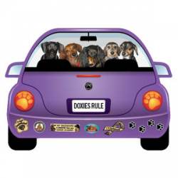 Doxies Rule - Paw Magnets