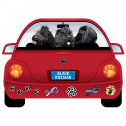 Black Russian - PupMobile Magnet