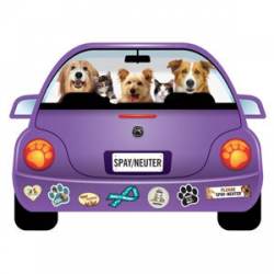 Spay Neuter - PupMobile Magnet