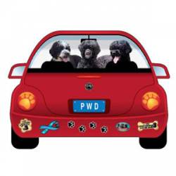 Potuguese Water Dog - PupMobile Magnet