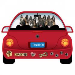 Belgian Turvuren - PupMobile Magnet