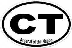 Aresenal of Nation - Oval Sticker