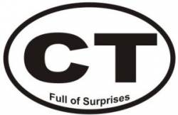 Full of Surprises - Oval Sticker