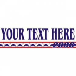 Custom Political Bumper Sticker