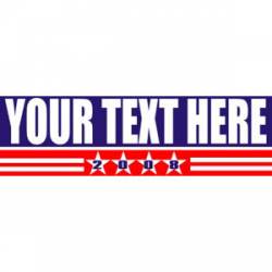 Custom Political Bumper Sticker