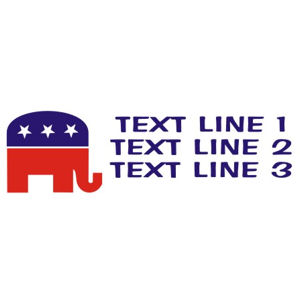 Custom Political Bumper Sticker