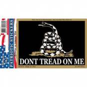 Don't Tread On Me Black Subdued - Vinyl Sticker