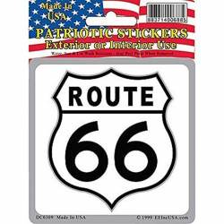 Route 66 Highway Sign - Sticker