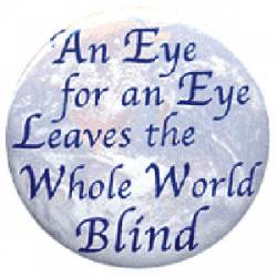 Eye For An Eye - Button