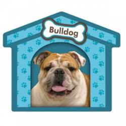 Bulldog - Dog House Magnet
