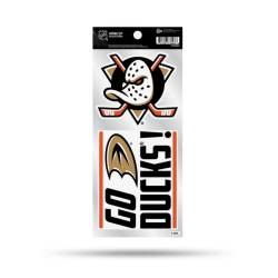 Anaheim Ducks 2025 Logo - Double Up Die Cut Decal Sheet