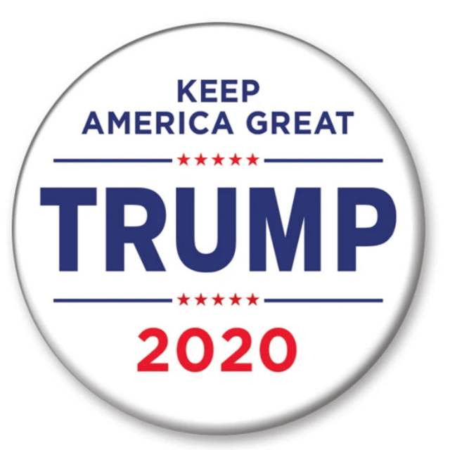 Trump 2020 Campaign Button 