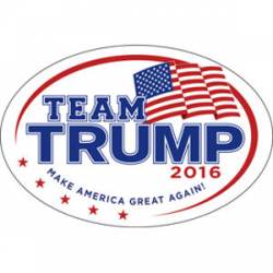 Team Trump 2016 - Oval Sticker