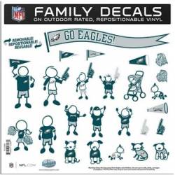 Philadelphia Eagles - 11x11 Large Family Decal Set