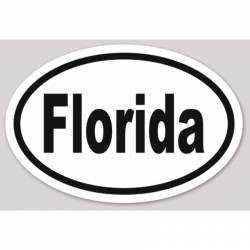 Florida - Oval Sticker
