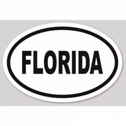 FLORIDA - Oval Sticker
