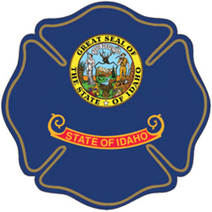State of Idaho Maltese Cross - Reflective Sticker