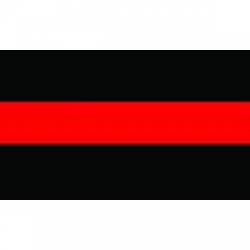 Thin Red Line - Reflective Sticker