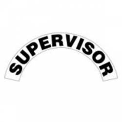Supervisor - Standard Reflective Helmet Crescent Rocker
