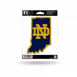 University Of Notre Dame Fighting Irish - Home State Vinyl Sticker