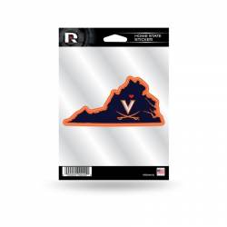 University Of Virginia Cavaliers - Home State Vinyl Sticker