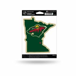 Minnesota Wild Minnesota - Home State Vinyl Sticker