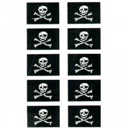 Jolly Roger - Sheet Of 10 Mini Stickers