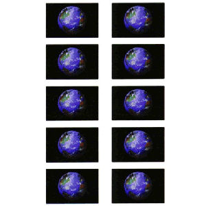 Mother Earth - Sheet Of 10 Mini Stickers