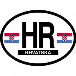RCH Chile - Reflective Oval Sticker
