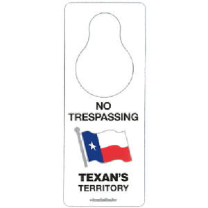 Texas - Door Hanger