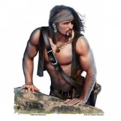 Pirate - Pin Up Sticker