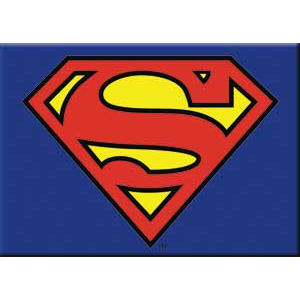 Superman Logo - Refrigerator Magnet