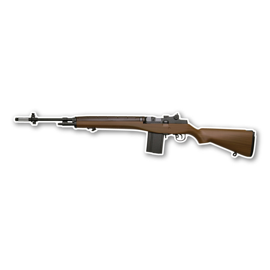 M-14 Rifle - Magnet at Sticker Shoppe