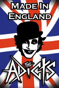 The Adicts Union Jack - Refrigerator Magnet