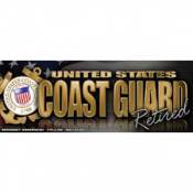 Coast Guard Retired - Mini Magnet