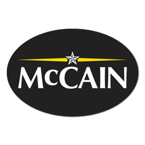 John McCain - Oval Sticker