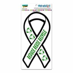Reduce Reuse Recycle - Ribbon Magnet