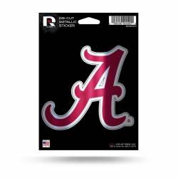 University of Alabama Crimson Tide - Metallic Die Cut Vinyl Sticker