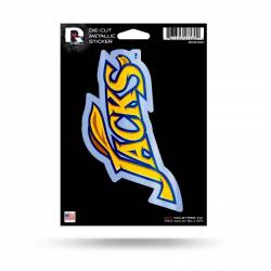South Dakota State University Jackrabbits - Metallic Die Cut Vinyl Sticker