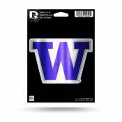 University Of Washington Huskies - Metallic Die Cut Vinyl Sticker
