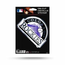 Colorado Rockies - Metallic Die Cut Vinyl Sticker
