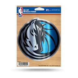 Dallas Mavericks - Metallic Die Cut Vinyl Sticker