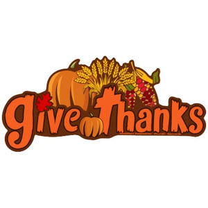Give Thanks - Sticker
