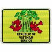 Republic Of Vietnam Service Flag - Prismatic Rectangle Sticker